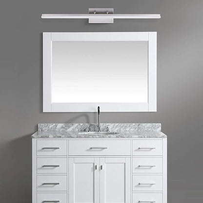 mirrea 36in Modern LED Vanity Light for Bathroom Lighting Dimmable 36w Brushed Nickel (Warm White 3000K)