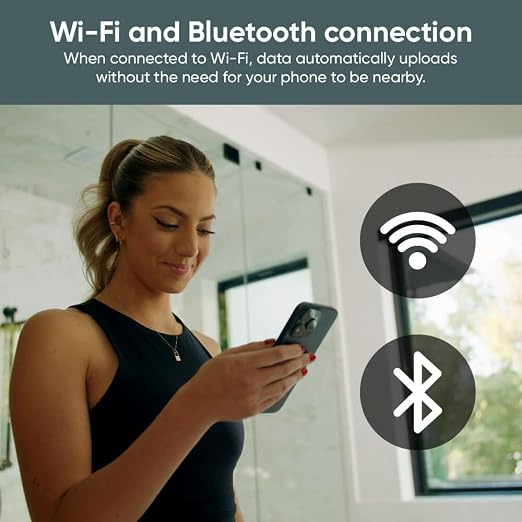 Wyze Scale Ultra Smart Scale for Body Weight, BMI & Muscle Mass | Wi-Fi & Bluetooth Sync, 4.3" Color Display, Tracks 13 metrics, Heart Rate Tracking, Baby/Pet/Luggage Mode, 400lbs Capacity