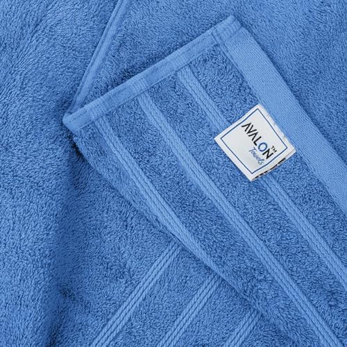 Avalon Towels Bath Towels Set of 4, Size 30 x 60 Inches - 60% Cotton, 40% Viscose Made from Bamboo, Soft and Absorbent, Quick Drying, Lightweight, Perfect for Daily Use (Pack of 2)
