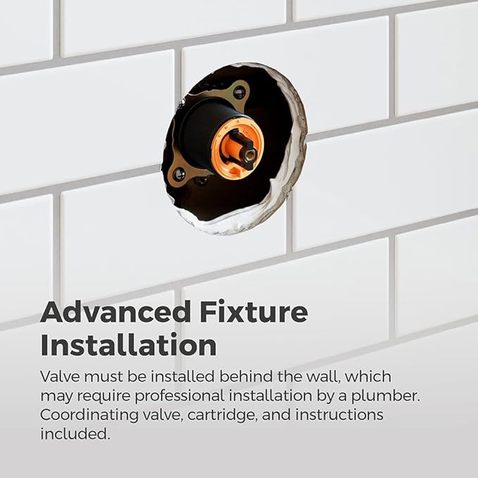 Pfister Venturi Tub & Shower Trim Kit, Valve and Cartridge Included, 1-Handle, Matte Black Finish, 8P8WS2VNSB