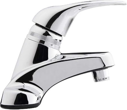 Dura Faucet DF-PL100-CP RV Single Lever Bathroom Faucet (Chrome Plating Over ABS Plastic)