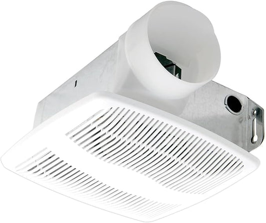 Air King AS54 Advantage Exhaust Bath Fan with 50-CFM at 3.0-Sones, White Finish
