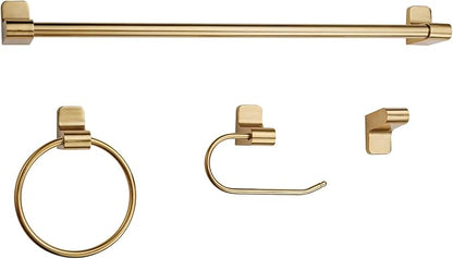Globe Electric 51695 Positano Bath Set, Brass