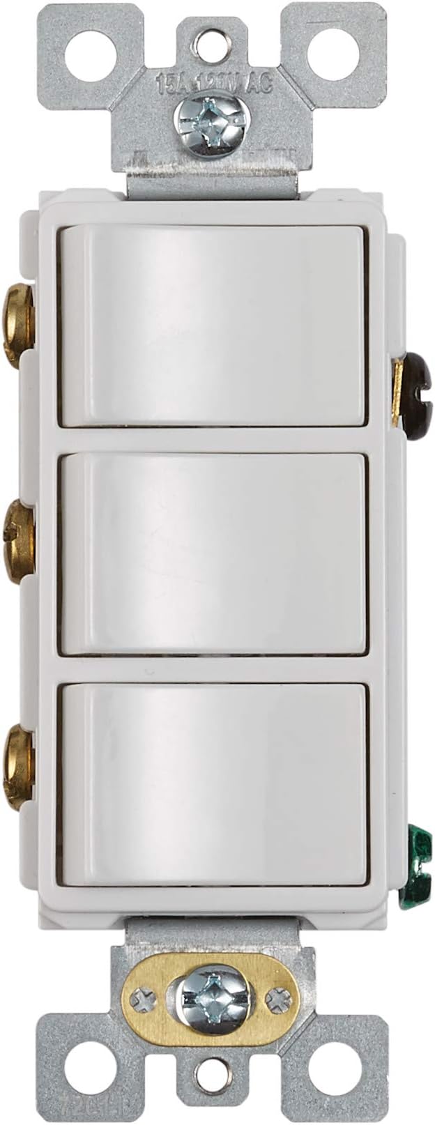 Broan-NuTone 4-Inch Flexible Wall Ducting Kit and Three-Rocker Switch for Bathroom Exhaust Fan, White