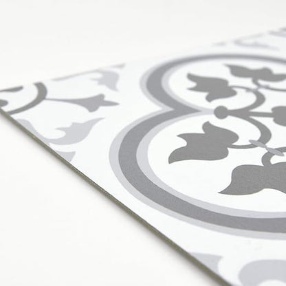 FloorPops FP2953 Remy Peel & Stick Floor Tiles, Grey