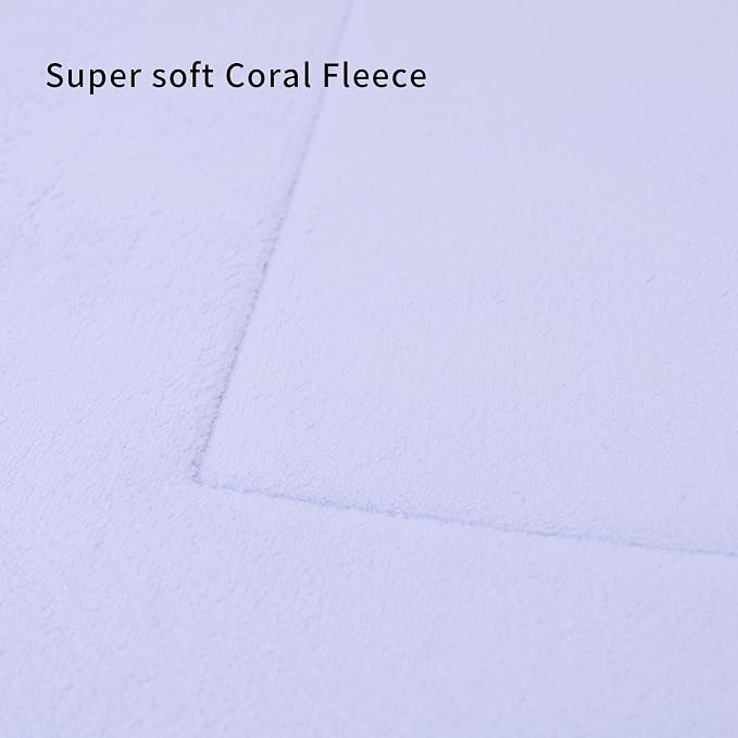 Soft Hallway Runner Rug,Washable Floor Rugs, Non Slip Memory Foam Rug,Super Water Absorption, Suitable for Bathroom Mat, Entrance,Kitchen, Living Room Decor(2x5ft Sky Blue)