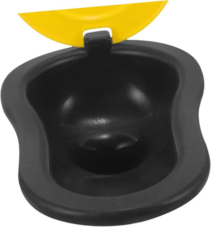 Sturdy Plastic Squat Toilet for Construction Camping Travel Portable Lid for Easy Storage