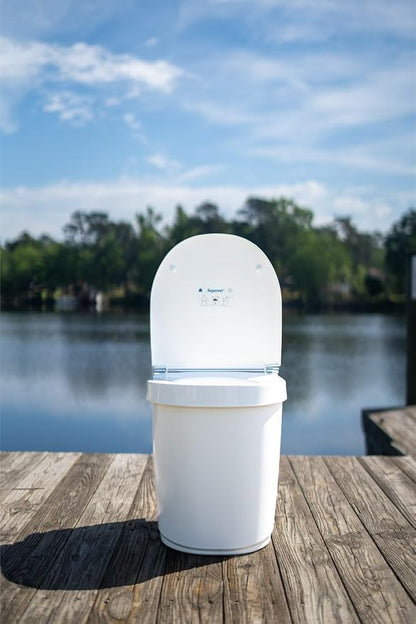Separett Weekend Prime Urine-Separating Compost Toilet | Non-Electric, Self-Contained, For Off-Grid Living, Emergency Use, Bunkers