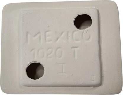 DALTILE Snow White Ceramic TP Toilet Paper Holder Wall Mount Thinset Installation Vintage Mid Century Modern Retro, BA1020T