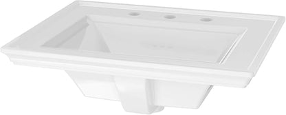 American Standard 1203008.020 Town Square S Countertop Sink, 8-inch Centers, White