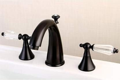 Aqua Eden KS2975WLL 8 in. Widespread Bathroom Faucet, Oil Rubbed Bronze