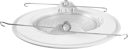 Nicor Lighting 17572 Lexan Shower with Fresnel Lens Trim for 17002A and 17003A 6-Inch IC,White