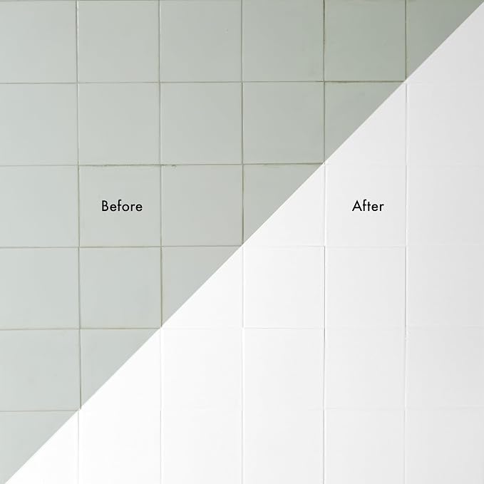 Tub & Tile Touch Up Satin White Paint Kit | Bathroom Surface Refresh, Ceramic, Porcelain, Fiberglass, Durable Moisture Resistant Finish, Quart