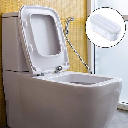 Longe Bidet Toilet Seat Bumper for Replacement Kit with With Strong Adhesive, Sticking Buffer Attachment for Use With Bidets - 8 PCS