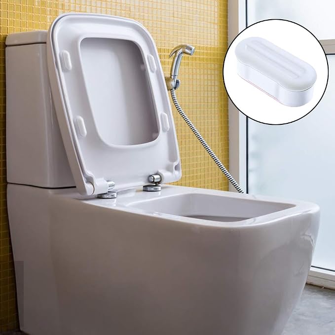 Bidet Toilet Seat Bumper With Strong Adhesive - Replacement Kit, Sticking Buffer Attachment for Use With Bidets - 4 PCS
