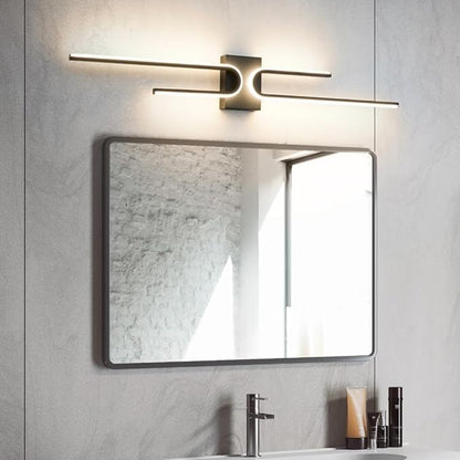 Black Bathroom Vanity Light Fixtures Over Mirror 3CCT Dimmable Bathroom Light Fixture, 39.17 ''Long Modern LED Vanity Lighting Bar, Wall Sconce Lighting for Bedroom Living Room with Remote Control