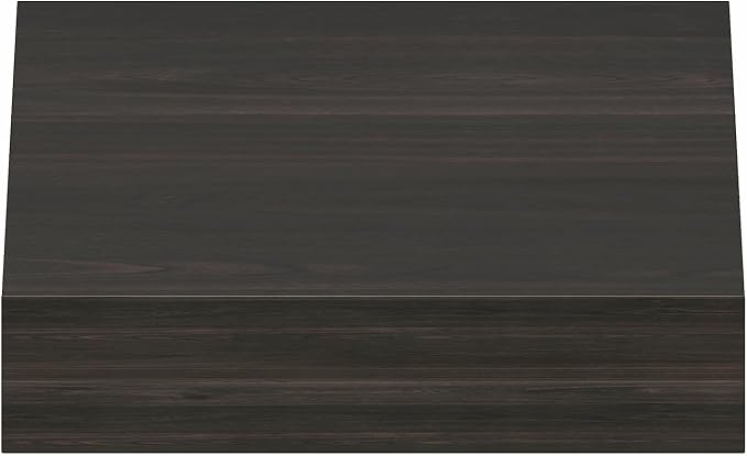 Furinno Tanna Floating Shelves for Wall, 9 x 9 Wall Shelf, Single Set Wall Mounted Floating Shelf with Invisible Bracket, 2-Inch Thick, for Bathroom, Living Room, Bedroom, Home Office, Tobacco Oak