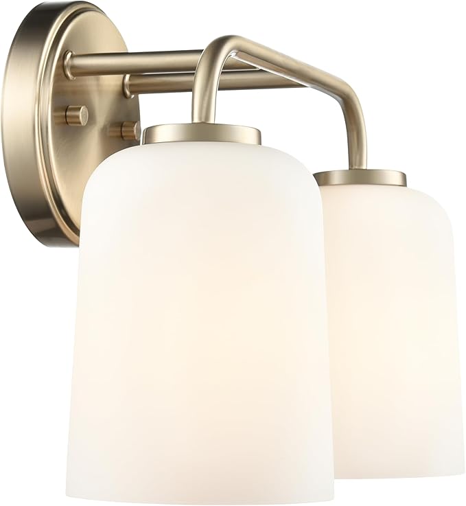 ML Lighting 214202-MG Laphia 14" Wide 2-Light Vanity - Modern Gold