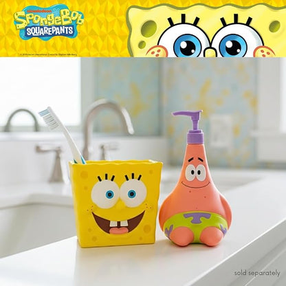Spongebob Squarepants Patrick Star Soap/Lotion/Hand Sanitizer Resin Pump Dispenser, 13 Ounces, (Officially Licensed Product) by Franco