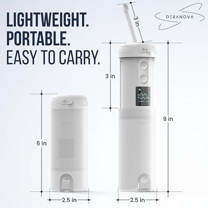 2026 Upgraded Portable Bidet For Travel - High Pressure Portable Travel Bidet for Men, Women - USB Rechargeable Electric Handheld Bidet Sprayer - Compact Personal Hygiene Cleaner for Camping