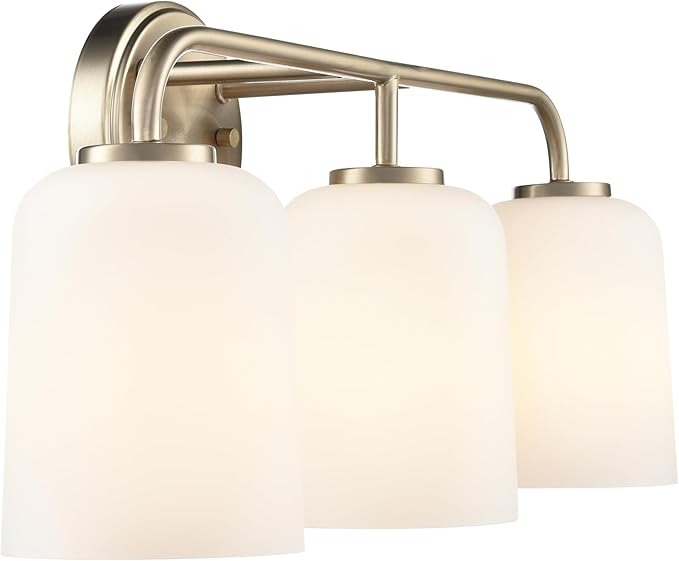 ML Lighting 214203-MG Laphia 22" Wide 3-Light Vanity - Modern Gold