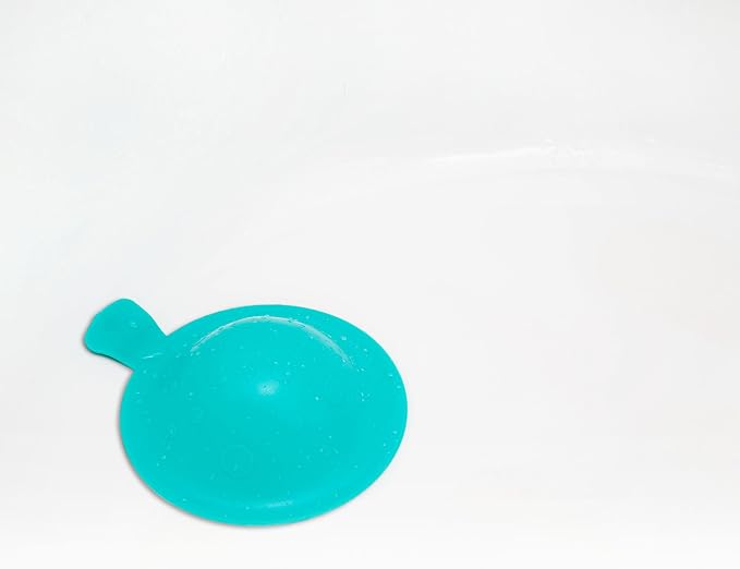 StopShroom STBLU232 Universal Stopper Plug Cover for Bathtub, Bathroom and Kitchen Drains, Aqua