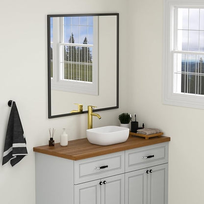 Logmey 18 Inch Bathroom Sink 18x14 Countertop Vessel Sink Rectangular Large Porcelain Ceramic White Bathroom Sink Modern Above Counter Vanity Sink Bowl