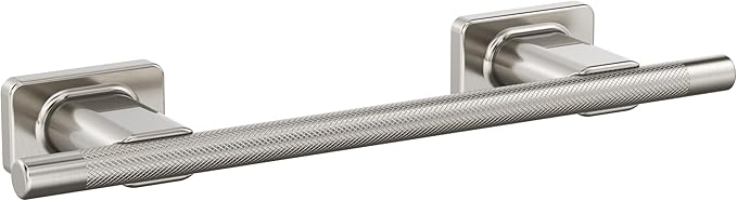 Amerock Bronx Brushed Nickel 9 inch (229mm) Towel Bar, BH26616G10