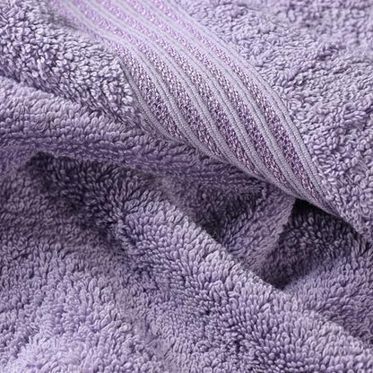Superior Egyptian Cotton 2-Piece Bath Sheet Towel Set, Oversized Body Towels For Adults And Kids, Large Towel For Bath, Shower, Guest Bathroom, Spa, Gym, Resort, Essentials, Airbnb, Royal Purple