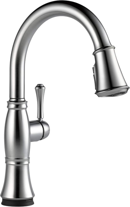 DELTA FAUCET Cassidy Touch Kitchen Faucet, Oil Rubbed Bronze Kitchen Faucets with Pull Down Sprayer, Kitchen Sink Faucet, Faucet for Kitchen Sink, Touch2O Technology, Venetian Bronze 9197T-RB-DST