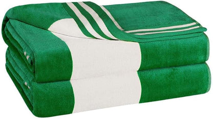 Superior Oversized Beach Towel, Dark Green (Set of 2)