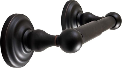 SENTO ROBIKI Bathroom Accessories Set, Bath Hardware, Includes Robe Hook, Toilet Paper Holder, Towel Ring, 18” & 24” Towel Bar, Duty Metal Bath Hardware Set Wall Mounted (5-Piece, Oil-Rubbed Bronze)