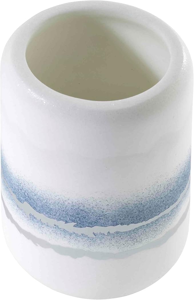 Avanti Linens - Tumbler, Resin Countertop Accessories, Marble Inspired Bathroom Essentials (Murano Collection)