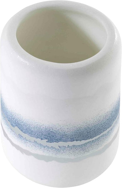 Avanti Linens - Tumbler, Resin Countertop Accessories, Marble Inspired Bathroom Essentials (Murano Collection)
