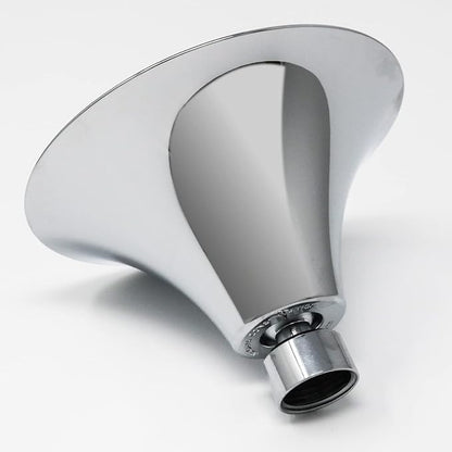Niagara Conservation 1.5 GPM Sava Fixed-Mount Wide Spray Showerhead with 360 Degree Ball Joint Swivel, Adjustable Angle, Chrome Finish