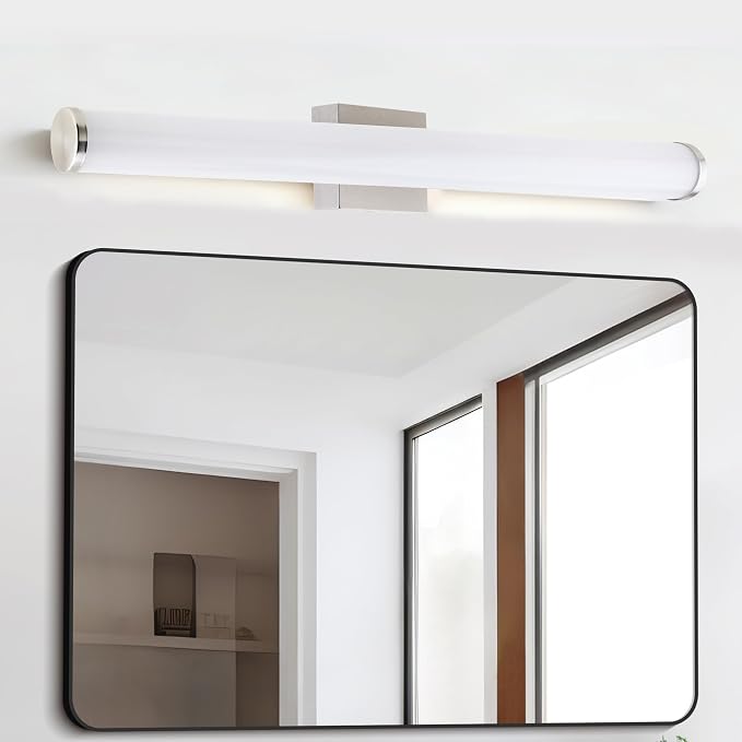 Vanity Light 22IN 5CCT Dimmable Bathroom Light Fixtures Over Mirror White
