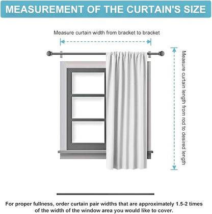 RYB HOME Bedroom Window Curtains, Heat Cold Insulated Drapes for Energy Cost Saving Washable Curtain Set for Living Room Family Engagement Bathroom Sunroom, 42 x 54 inches Long, Teal, 1 Pair