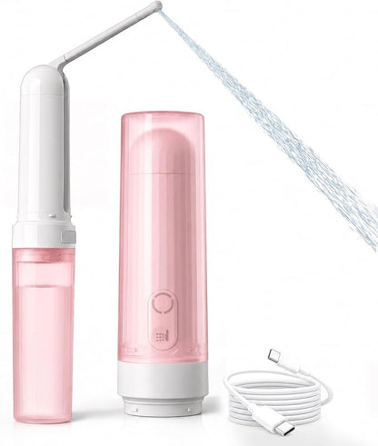 Electric Portable Bidet Sprayer with 3 Pressure Modes | USB-C Fast Charge for Travel & Postpartum Care