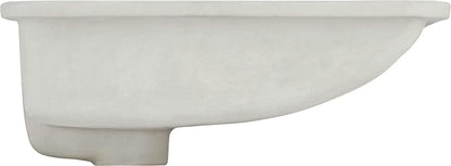 Signature Hardware 453257 Boylan 20" Vitreous China Undermount Bathroom Sink