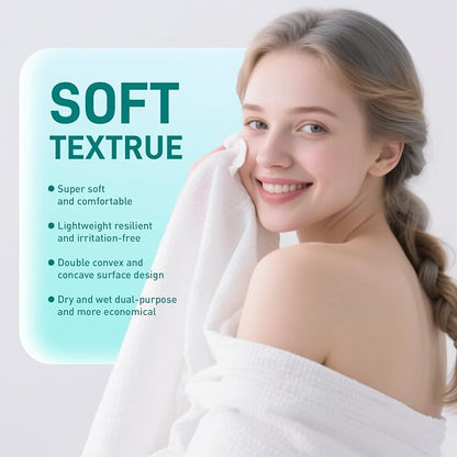 Disposable Bath Towels XXL,Thick Beach Towels for Travel 30"X60" | Extra Large Camping Towels for Hotel,Quick Dry Absorbent Shower Tissue for Body Gym Beach Swimming Spa (20 Count) Travel Pack