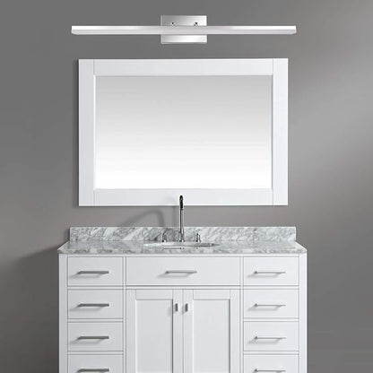 mirrea 36in Modern LED Vanity Light for Bathroom Lighting Dimmable 36w Chromed (Warm White 3000K)