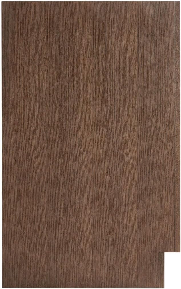ARIEL Hepburn 66-inch Bathroom Vanity Base Cabinet,Solid Wood, 4 Soft Closing Doors, 6 Dovetail Drawers, Brown Oak
