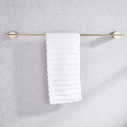 RANDOM Brushed Gold Bathroom Hardware Set 5 Pieces Include 24 inch Towel Bar Towel Ring Toilet Paper Holder Towel Hook for Bathroom,SUS304 Stainless Steel.RD96068S-5BG-2