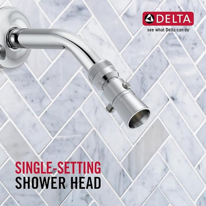 Delta Faucet Single-Spray Shower Head, Chrome 52652-PK