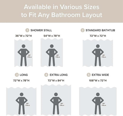Madison Park Arbor Waffle Shower Curtain for Bathroom, 72 x 72, Beige | Adds Privacy, Machine Washable, Farmhouse, OEKO-TEX Certified Bathroom Curtain, 3M Scotchgard Moisture Management