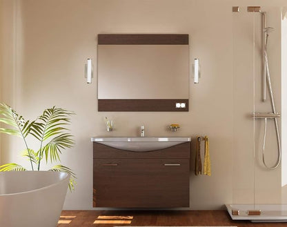 Lithonia Lighting FMVCCLS 12IN MVOLT 30K35K40K 90CRI BN M6 Vanity Fixture, 12-Inch, Brushed Nickel