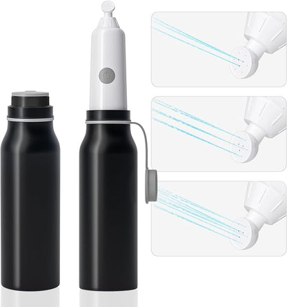 Portable Bidet for Travel with 6 Spray Settings, High Pressure Handheld, Rechargeable Electric Portable Bidet for Women & Men (Black)