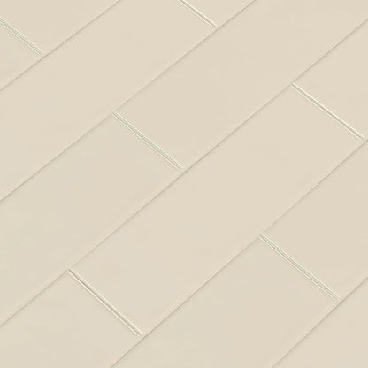 MSI Urbano Pure Glossy Ceramic Subway Tile - Bathroom, Kitchen Backsplash, Accent Wall, Shower - Sample
