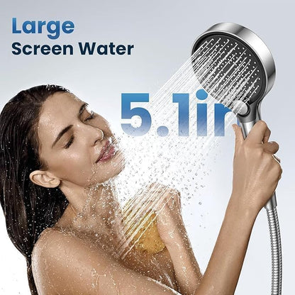 Filtered Shower Head with Handheld for Hard Water