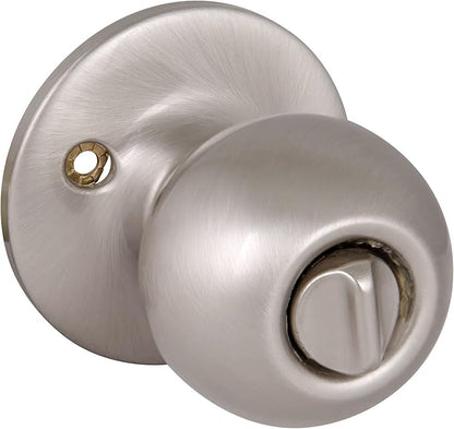 Design House 781880 Ball Keyed Entry Door Knob Satin Nickel